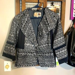 Rare Burning Torch dress jacket.